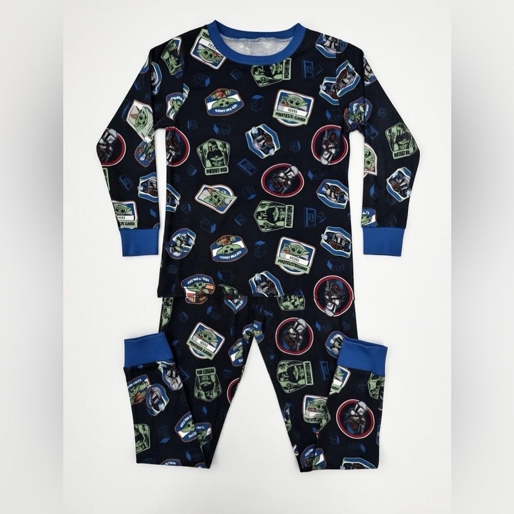 Lego Star Wars Mandalorian Grogu Pajama Set Boy Size 8
